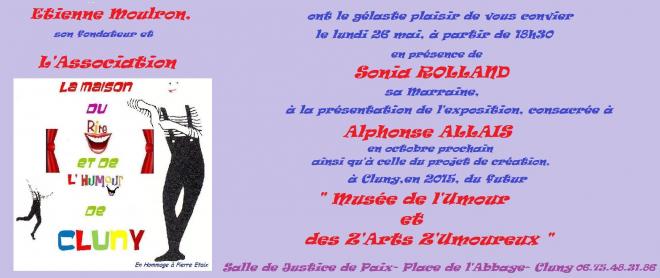 Affiche 26 mai invitation