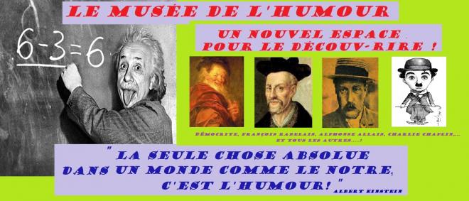 Einstein formule tableau musee humour 2