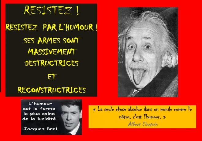 Resistez avec brel et einstein 3